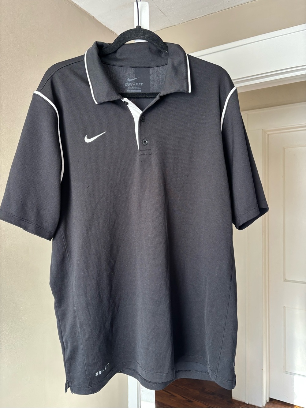 Nike Black Polo